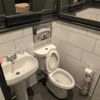 Restroom at Swell Bar